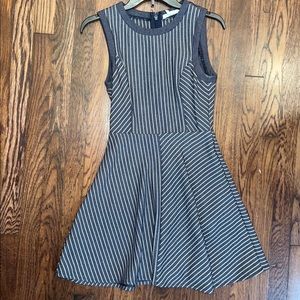 BCBGeneration Sleeveless Denim Dress Stripe Size 4